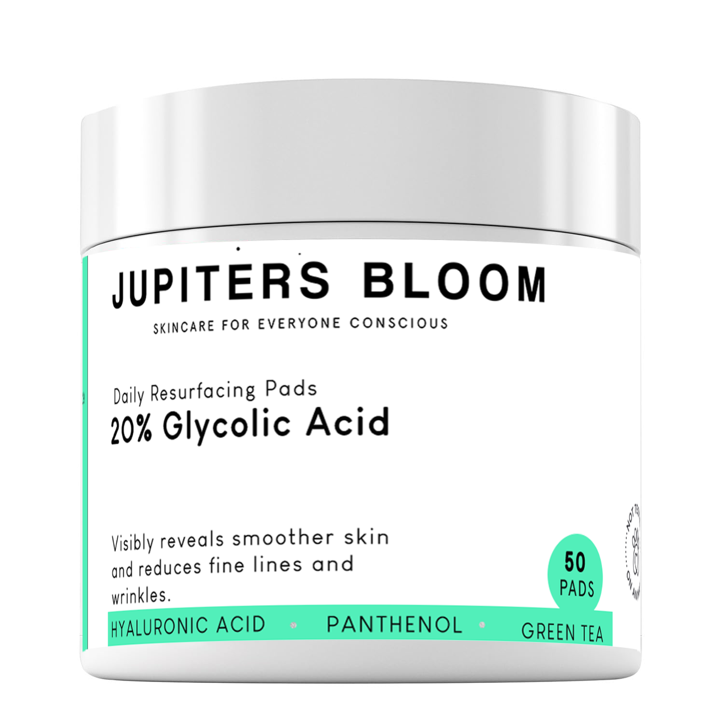 Glycolic Acid Pads, Resurfacing Pads For Fine Lines & Wrinkles