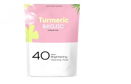 Turmeric & Kojic Cleansing Pads, Dark Spot, Hyperpigmentation